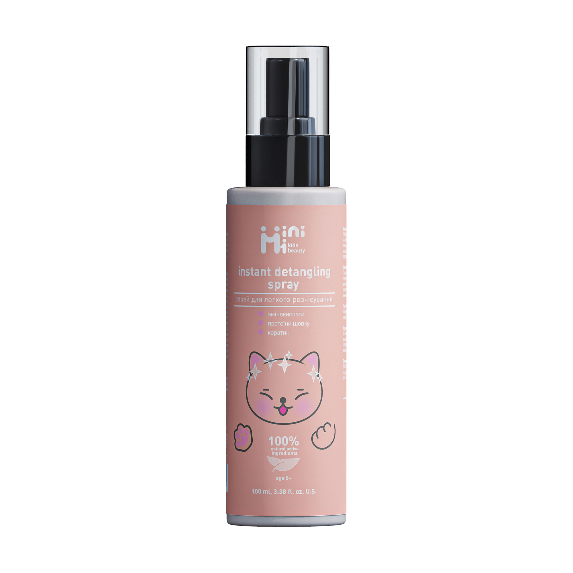 Спрей для легкого розчісування волосся MiniMi Kids Beauty Instant Detangling Spray, 100 мл